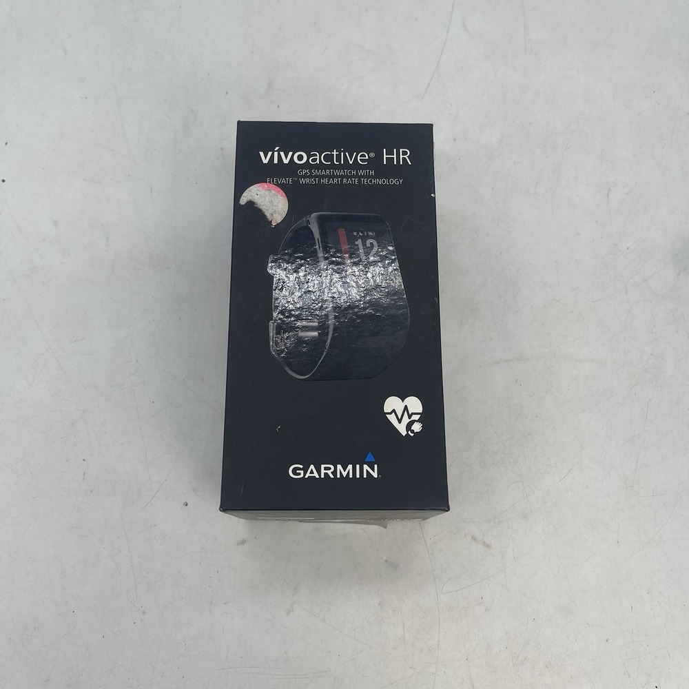 Garmin Vivoactive HR Heart Rate Monitor,Regular Size Sport Watch - Black